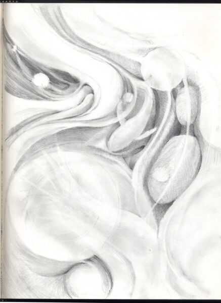 Sketchbook concept drawing.